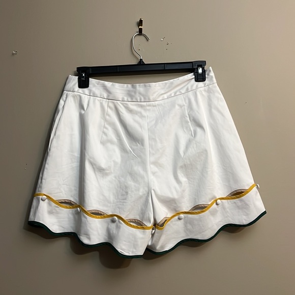 Antonio Melani x The Nat Note Zoe Scalloped High Waisted Shorts And Top. - Picture 8 of 15